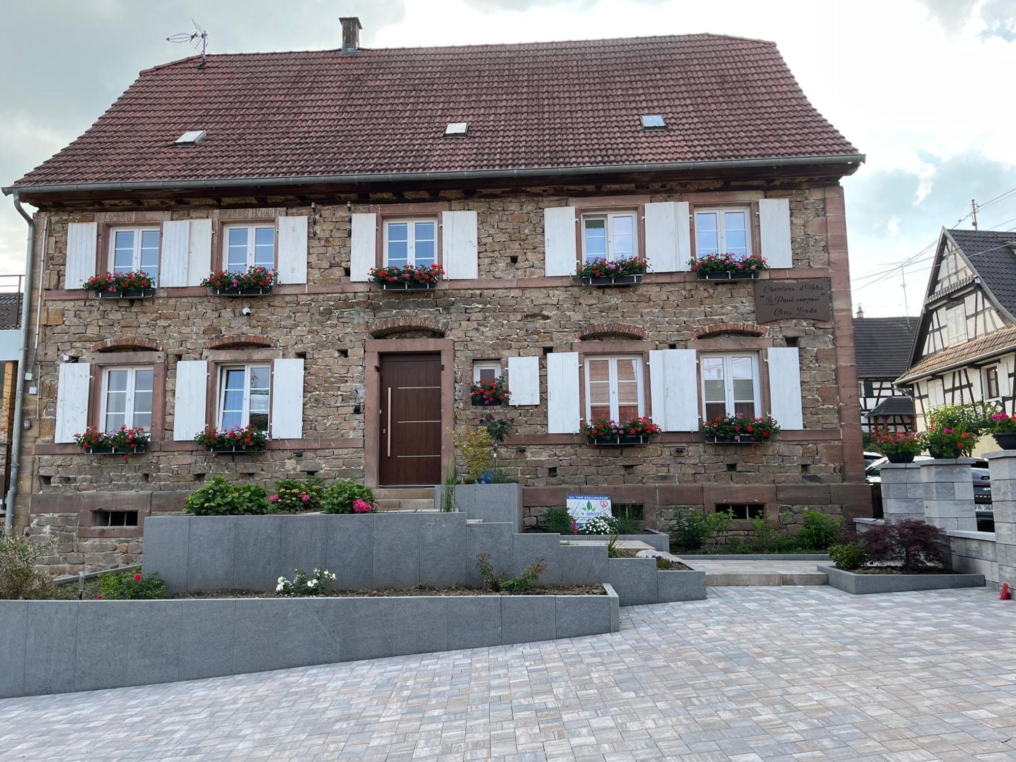 Chambres D'Hotes Chez Linda Stephane Le Passe Compose Preuschdorf Ngoại thất bức ảnh